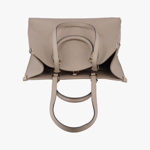 Secondhand Louis Vuitton OntheGo MM Beige Monogram Empreinte M45607 shoulderbag | stylenewstar