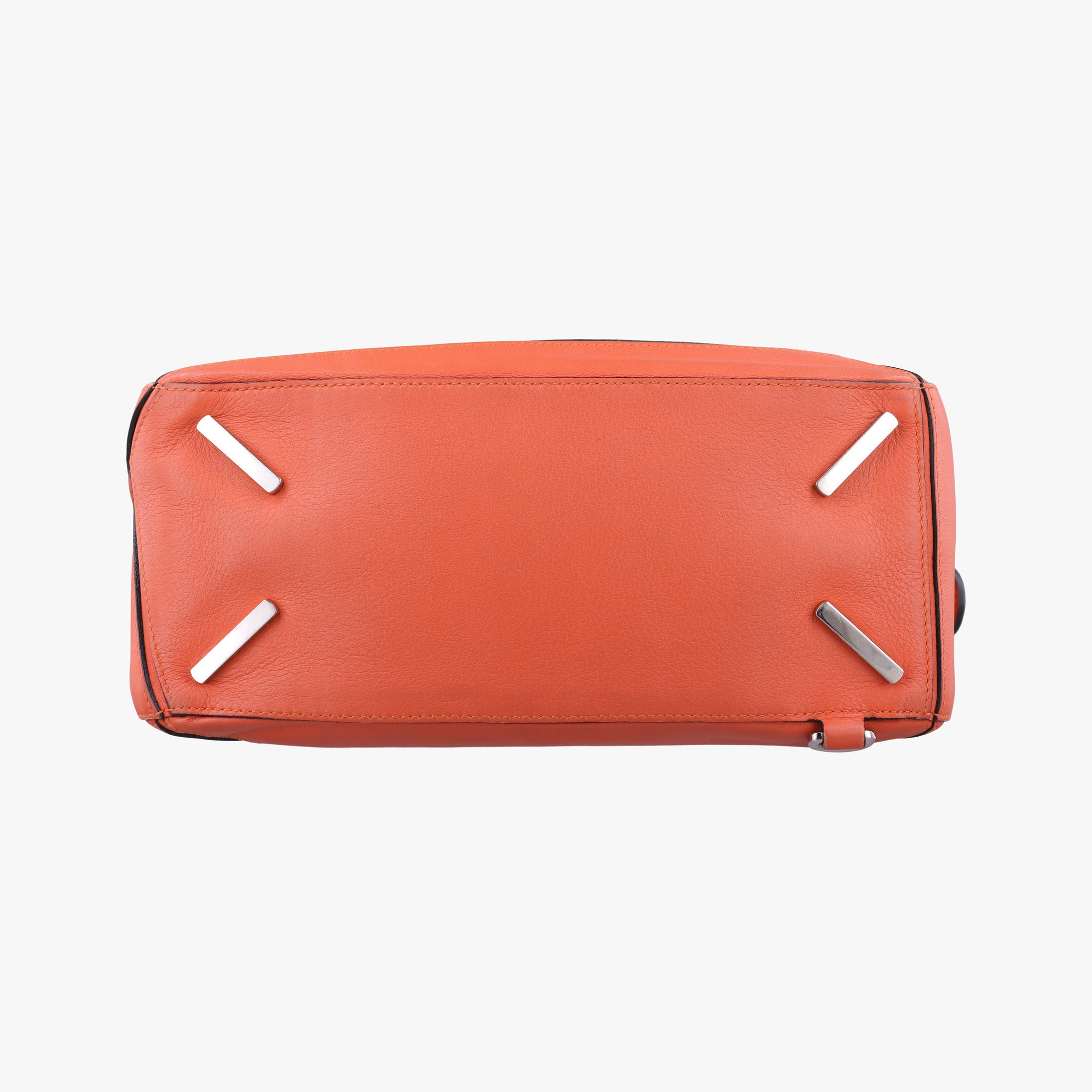 Vintage Loewe Puzzle Bag Medium Orange Leather  shoulderbag | stylenewstar