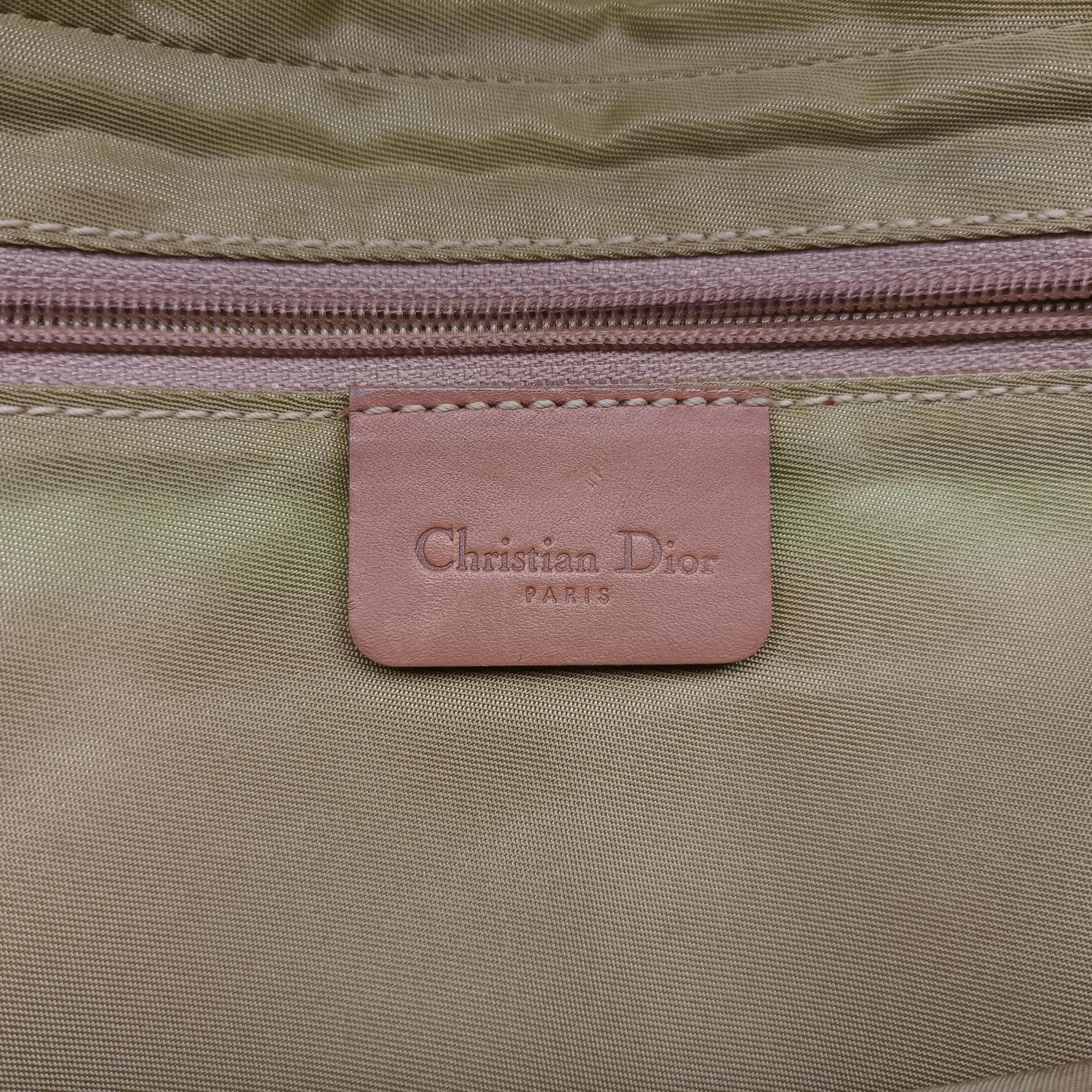 Pre-owned Christian Dior Marispearl Navy denim  handbag | stylenewstar