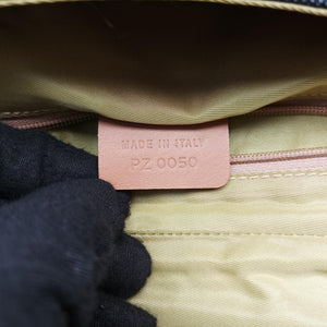 Pre-owned Christian Dior Marispearl Navy denim  handbag | stylenewstar