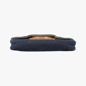 Pre-owned Christian Dior Marispearl Navy denim  handbag | stylenewstar