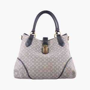 Pre-owned Louis Vuitton Elegie Encre Monogram Idylle Jacquard Canvas × Leather M56697 handbag | stylenewstar