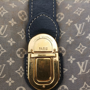 Pre-owned Louis Vuitton Elegie Encre Monogram Idylle Jacquard Canvas × Leather M56697 handbag | stylenewstar