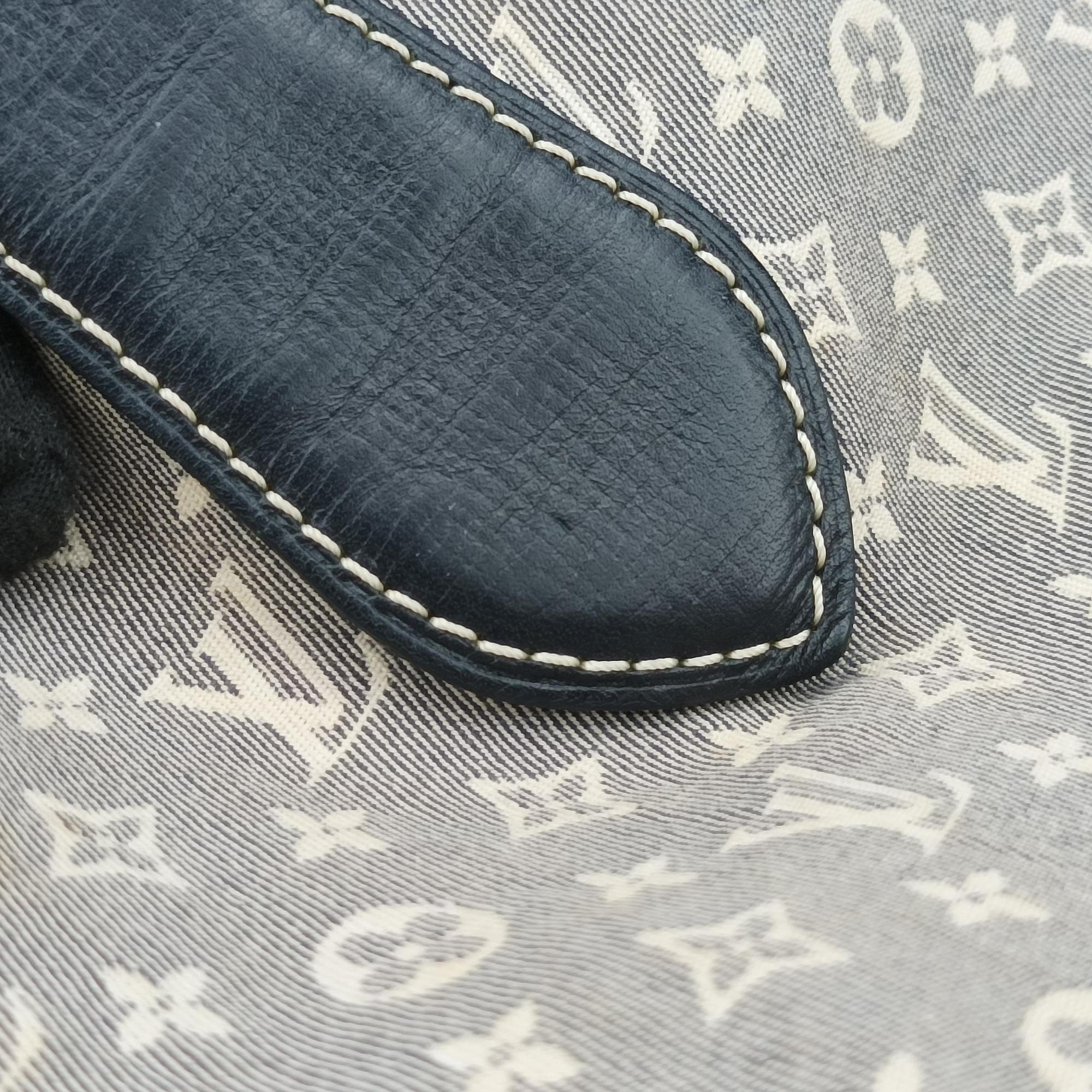 Pre-owned Louis Vuitton Elegie Encre Monogram Idylle Jacquard Canvas × Leather M56697 handbag | stylenewstar
