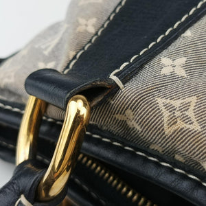 Pre-owned Louis Vuitton Elegie Encre Monogram Idylle Jacquard Canvas × Leather M56697 handbag | stylenewstar