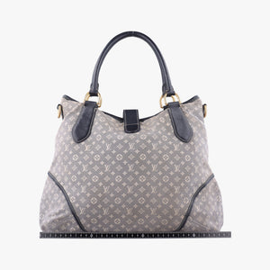 Pre-owned Louis Vuitton Elegie Encre Monogram Idylle Jacquard Canvas × Leather M56697 handbag | stylenewstar