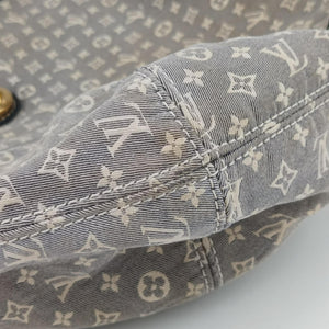 Pre-owned Louis Vuitton Elegie Encre Monogram Idylle Jacquard Canvas × Leather M56697 handbag | stylenewstar