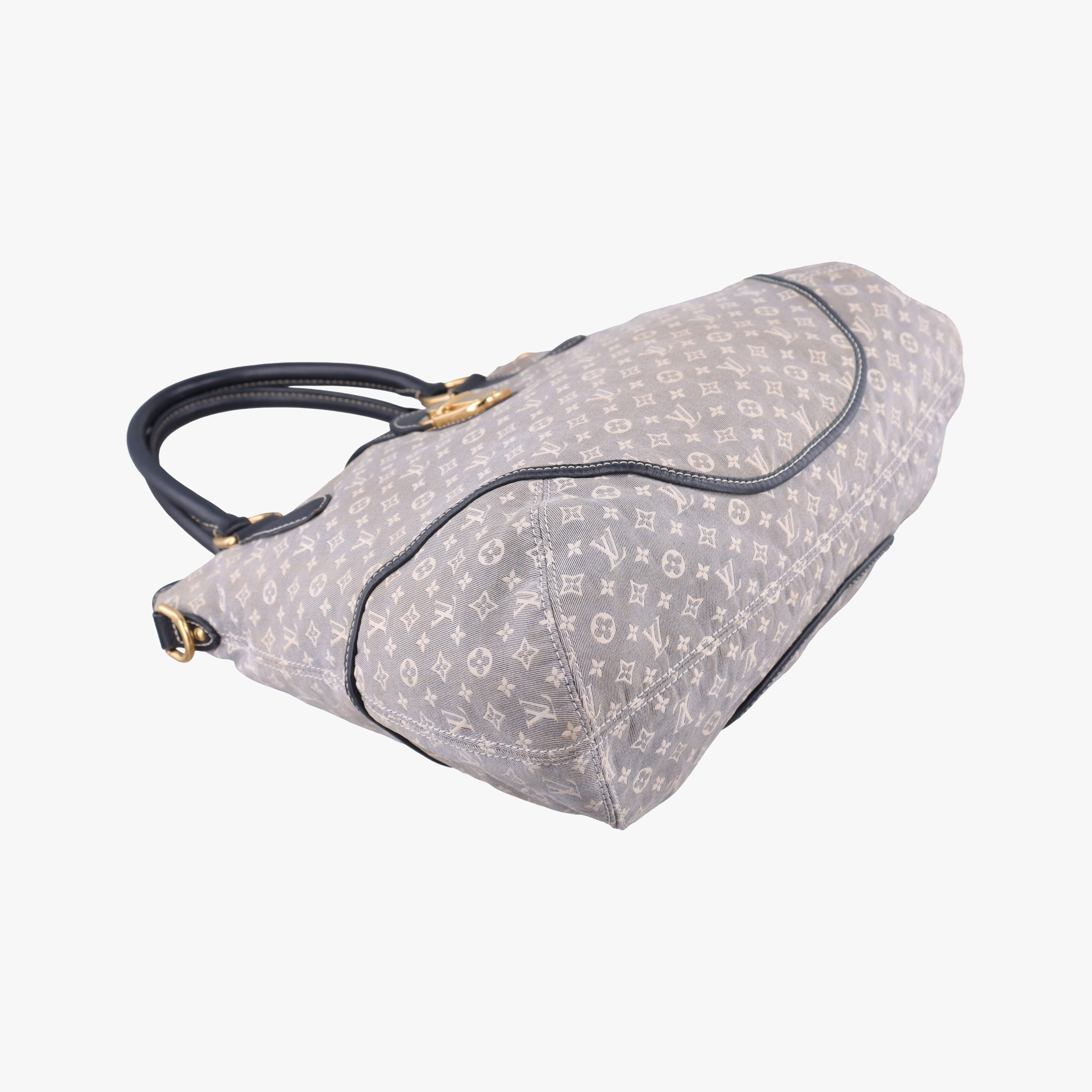 Pre-owned Louis Vuitton Elegie Encre Monogram Idylle Jacquard Canvas × Leather M56697 handbag | stylenewstar