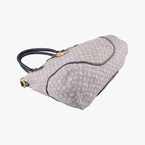 Pre-owned Louis Vuitton Elegie Encre Monogram Idylle Jacquard Canvas × Leather M56697 handbag | stylenewstar