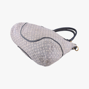 Pre-owned Louis Vuitton Elegie Encre Monogram Idylle Jacquard Canvas × Leather M56697 handbag | stylenewstar