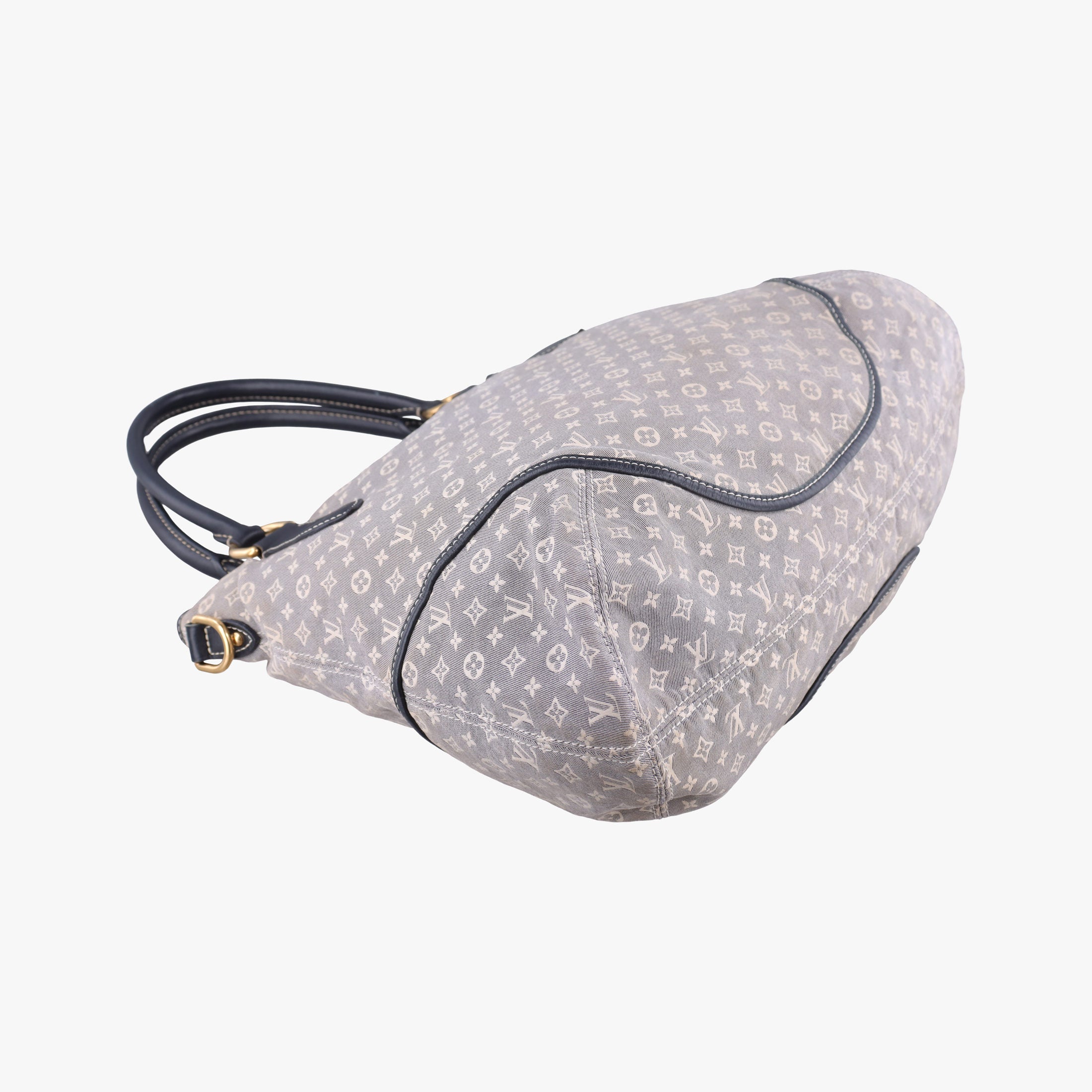 Pre-owned Louis Vuitton Elegie Encre Monogram Idylle Jacquard Canvas × Leather M56697 handbag | stylenewstar
