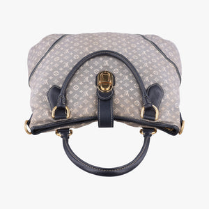 Pre-owned Louis Vuitton Elegie Encre Monogram Idylle Jacquard Canvas × Leather M56697 handbag | stylenewstar
