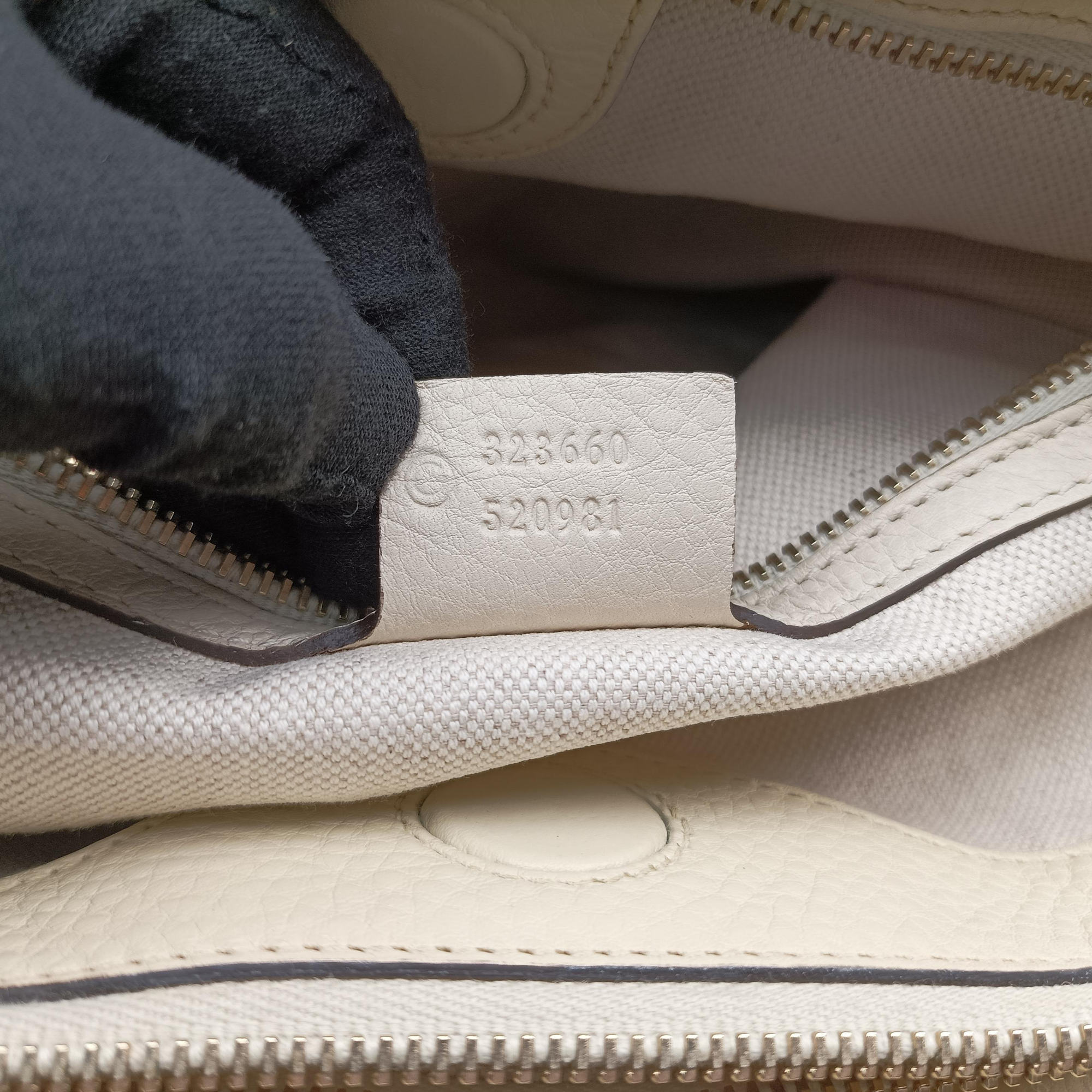 Pre-owned Gucci Bamboo Shopper White Leather 323660 shoulderbag | stylenewstar