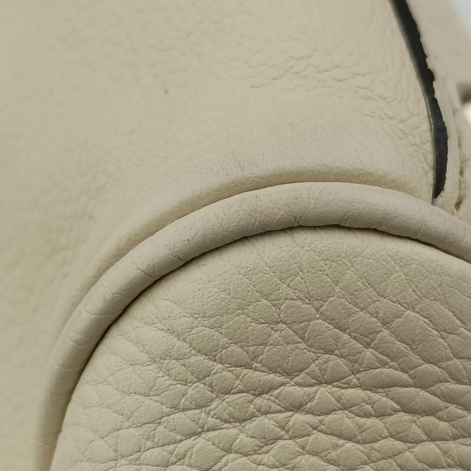 Pre-owned Gucci Bamboo Shopper White Leather 323660 shoulderbag | stylenewstar