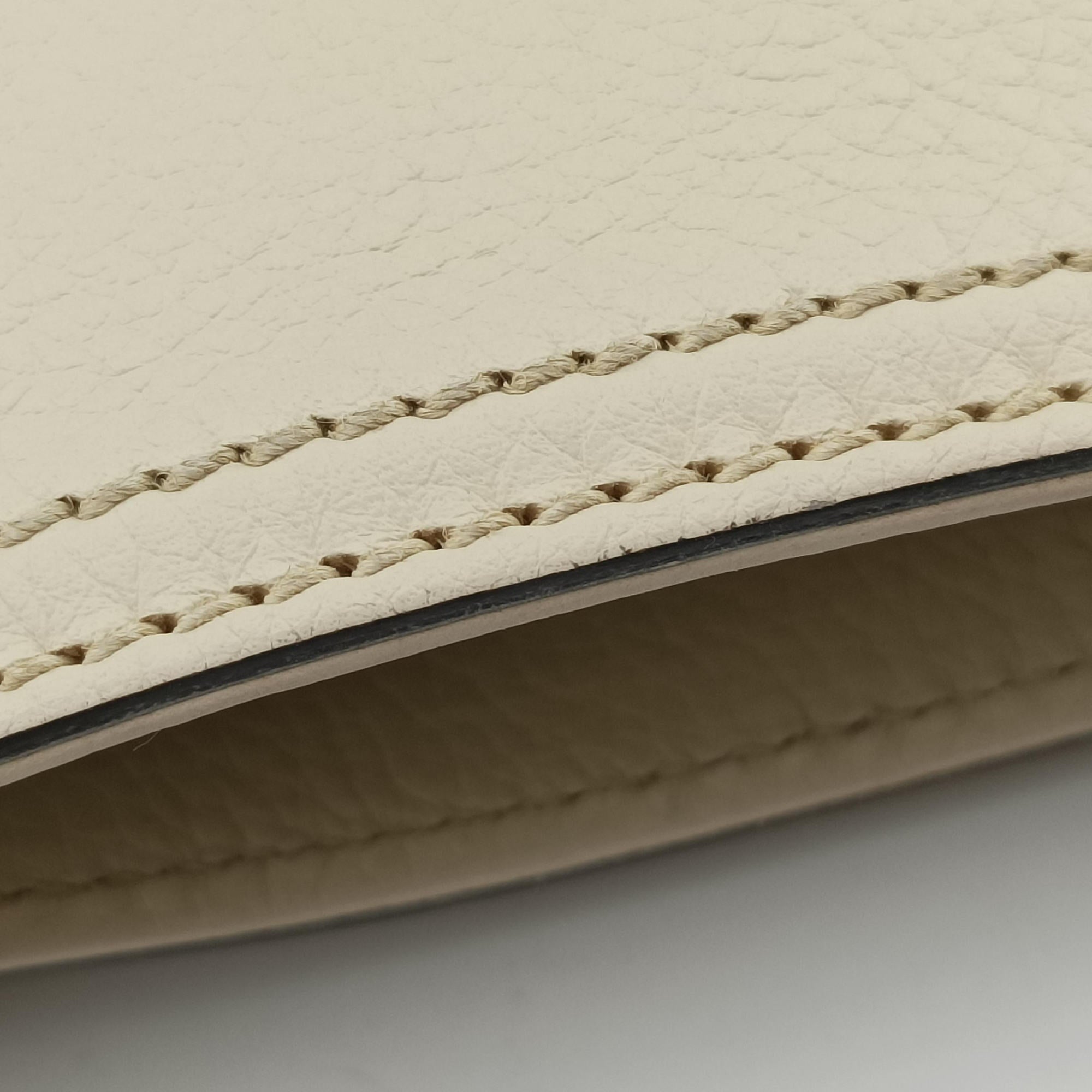 Pre-owned Gucci Bamboo Shopper White Leather 323660 shoulderbag | stylenewstar