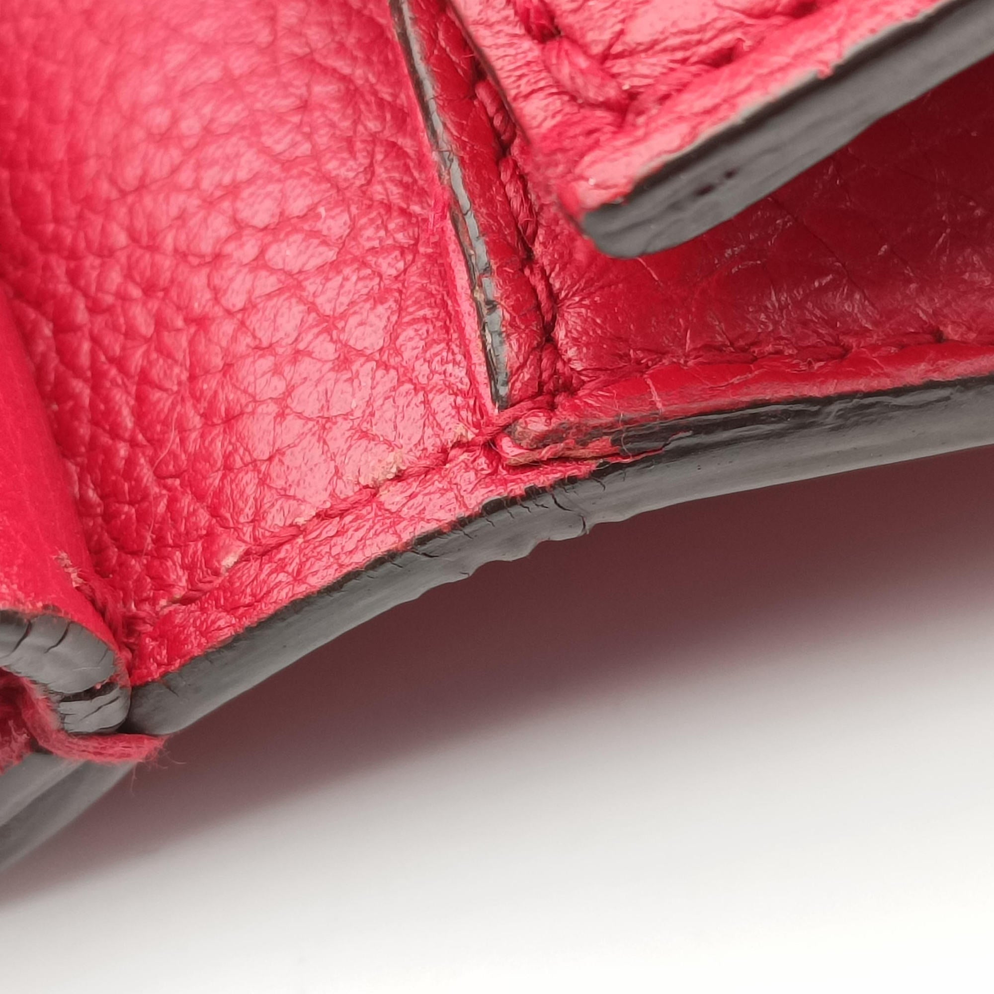 Secondhand Gucci GG Marmont Red Leather 421890 shoulderbag | stylenewstar