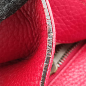 Secondhand Gucci GG Marmont Red Leather 421890 shoulderbag | stylenewstar