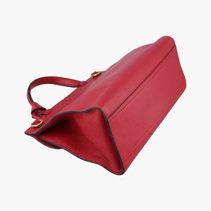 Secondhand Gucci GG Marmont Red Leather 421890 shoulderbag | stylenewstar