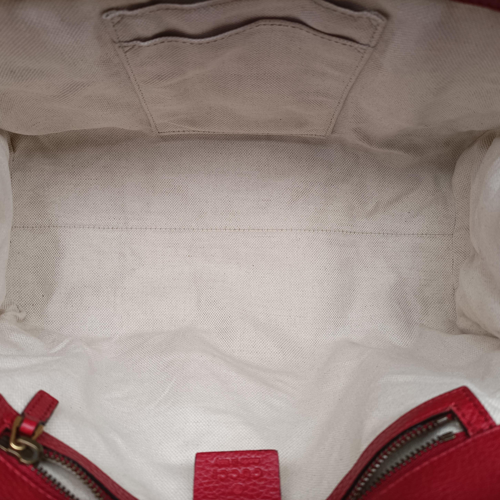 Secondhand Gucci GG Marmont Red Leather 421890 shoulderbag | stylenewstar