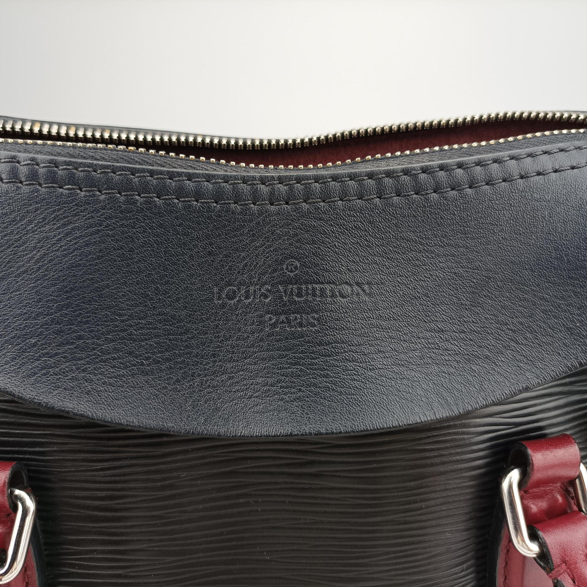Pre-owned Louis Vuitton TUILERIES tote Noir Epi M54387 shoulderbag | stylenewstar