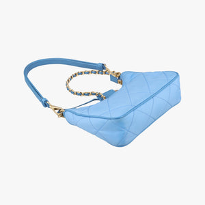 Pre-owned Prada Re-Edition 1995 Re-Nylon Periwinkle Blue Nylon×Saffiano Leather 1BC204 shoulderbag | stylenewstar