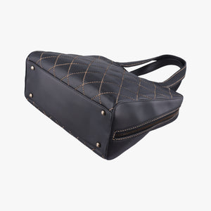Pre-owned Chanel Wild Stitch Black Leather A14693 handbag | stylenewstar