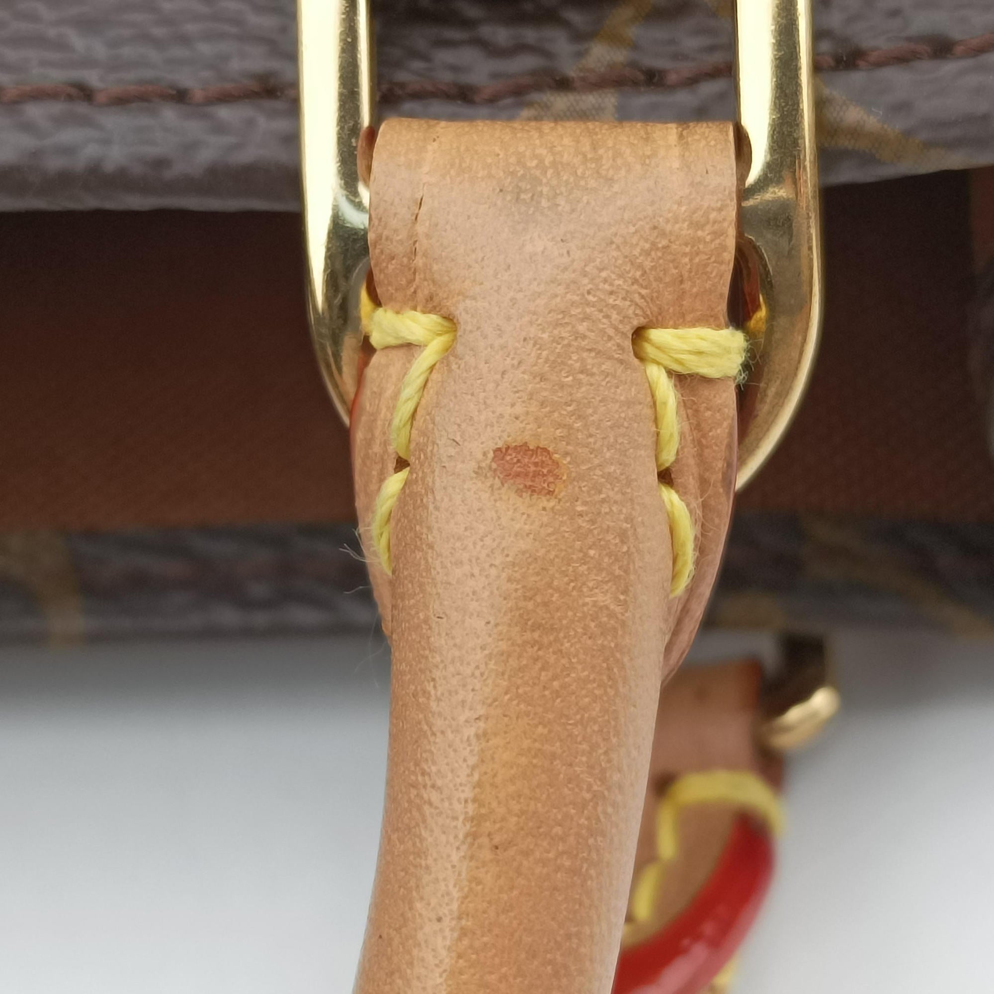 Pre-owned Louis Vuitton Petit Sac Plat Brown Monogram Canvas M69442 shoulderbag | stylenewstar