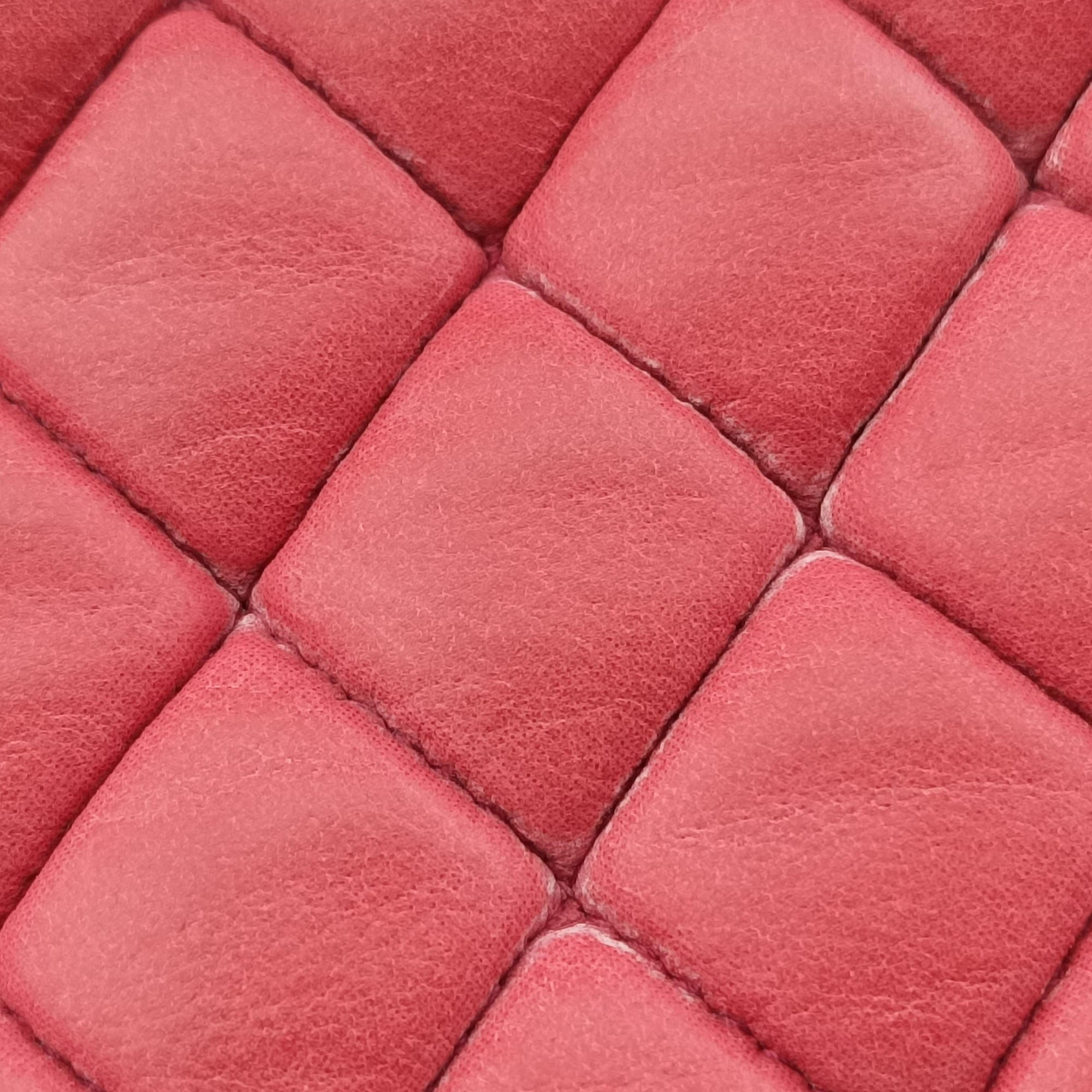 Pre-owned Chanel Matelasse cocomark Mademoiselle Red Leather A67388 shoulderbag | stylenewstar