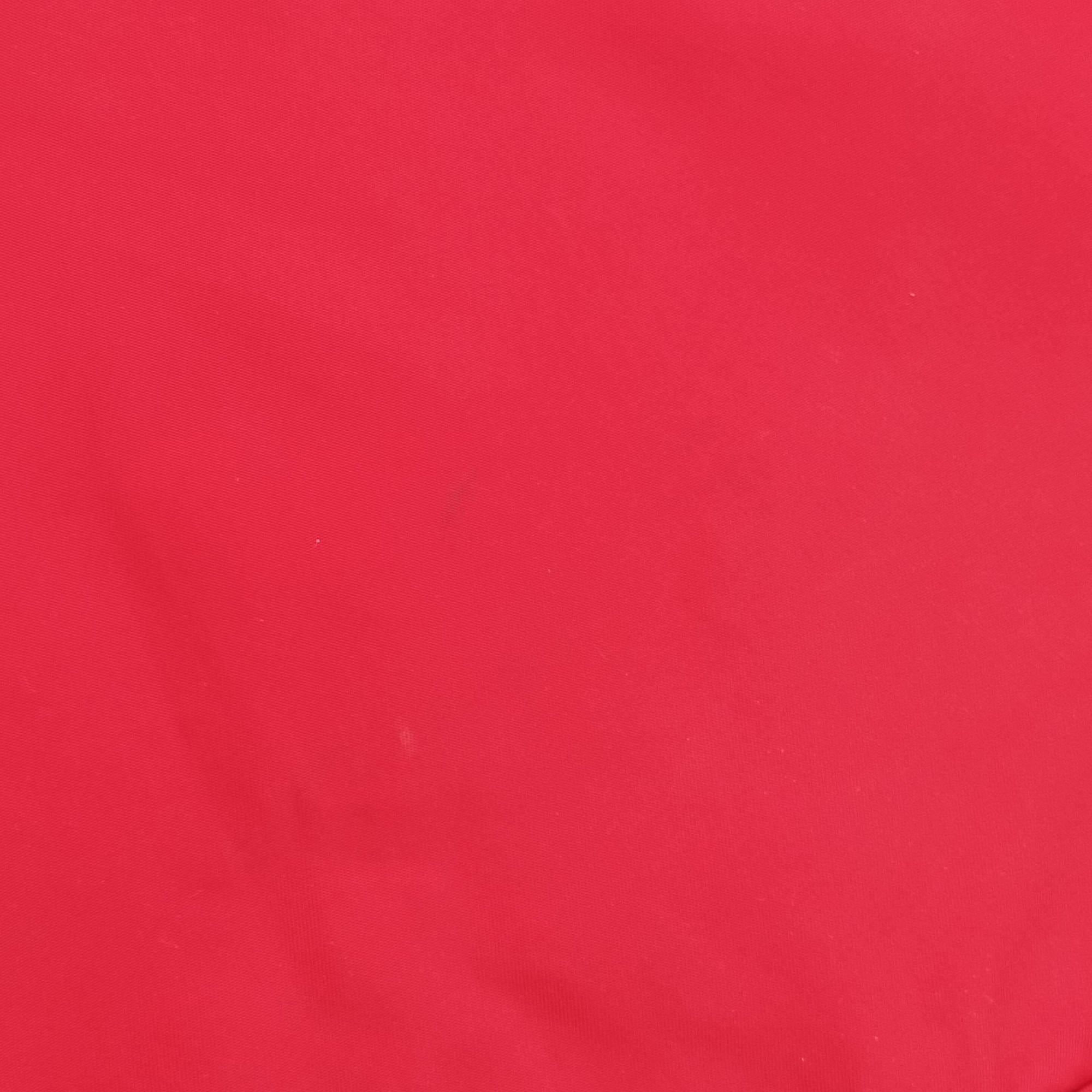 Pre-owned Prada Triangle Logo Red nylon  shoulderbag | stylenewstar