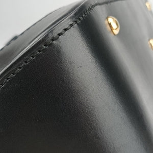 Vintage Ferragamo Wanda Black Leather  shoulderbag | stylenewstar