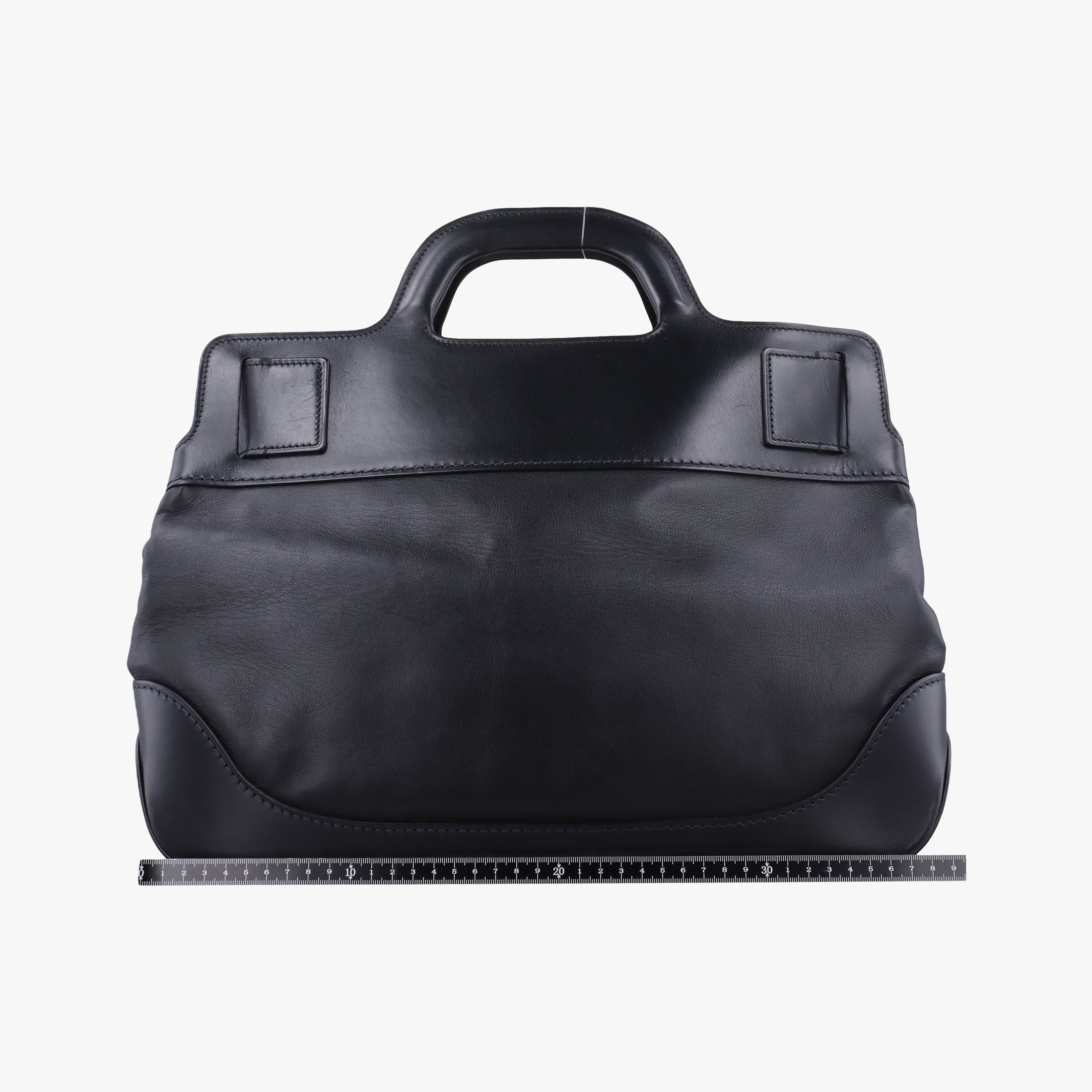 Vintage Ferragamo Wanda Black Leather  shoulderbag | stylenewstar