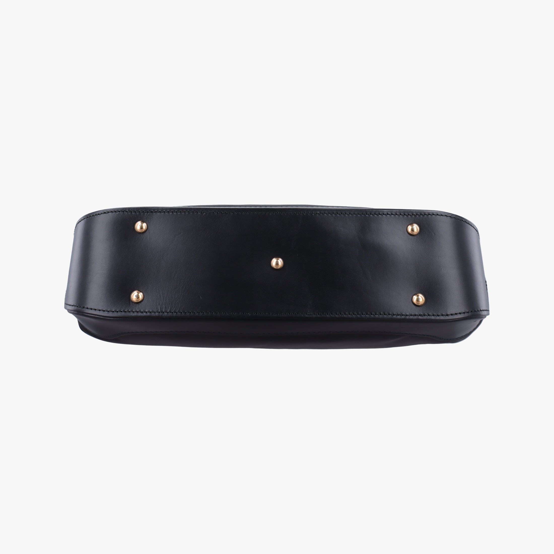Vintage Ferragamo Wanda Black Leather  shoulderbag | stylenewstar