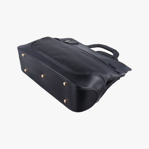 Vintage Ferragamo Wanda Black Leather  shoulderbag | stylenewstar