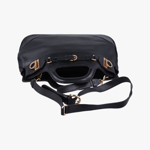 Vintage Ferragamo Wanda Black Leather  shoulderbag | stylenewstar