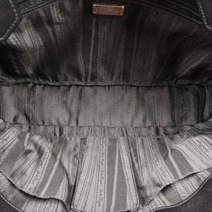Vintage Ferragamo Wanda Black Leather  shoulderbag | stylenewstar