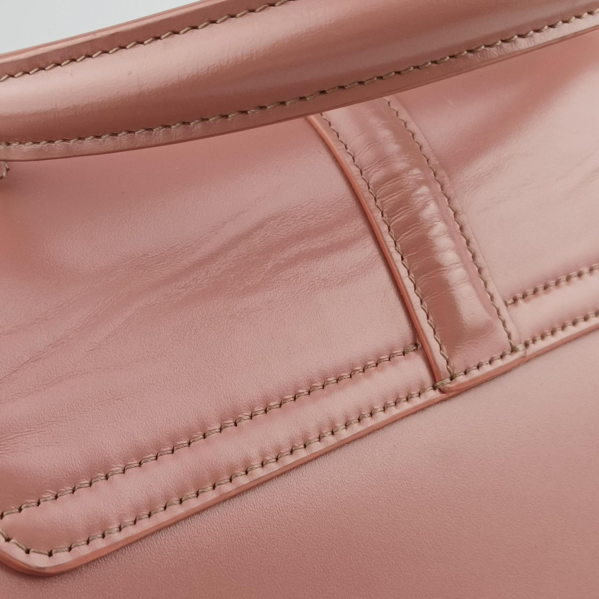 Pre-owned Celine 16 Bag Nude Calfskin 188003 shoulderbag | stylenewstar