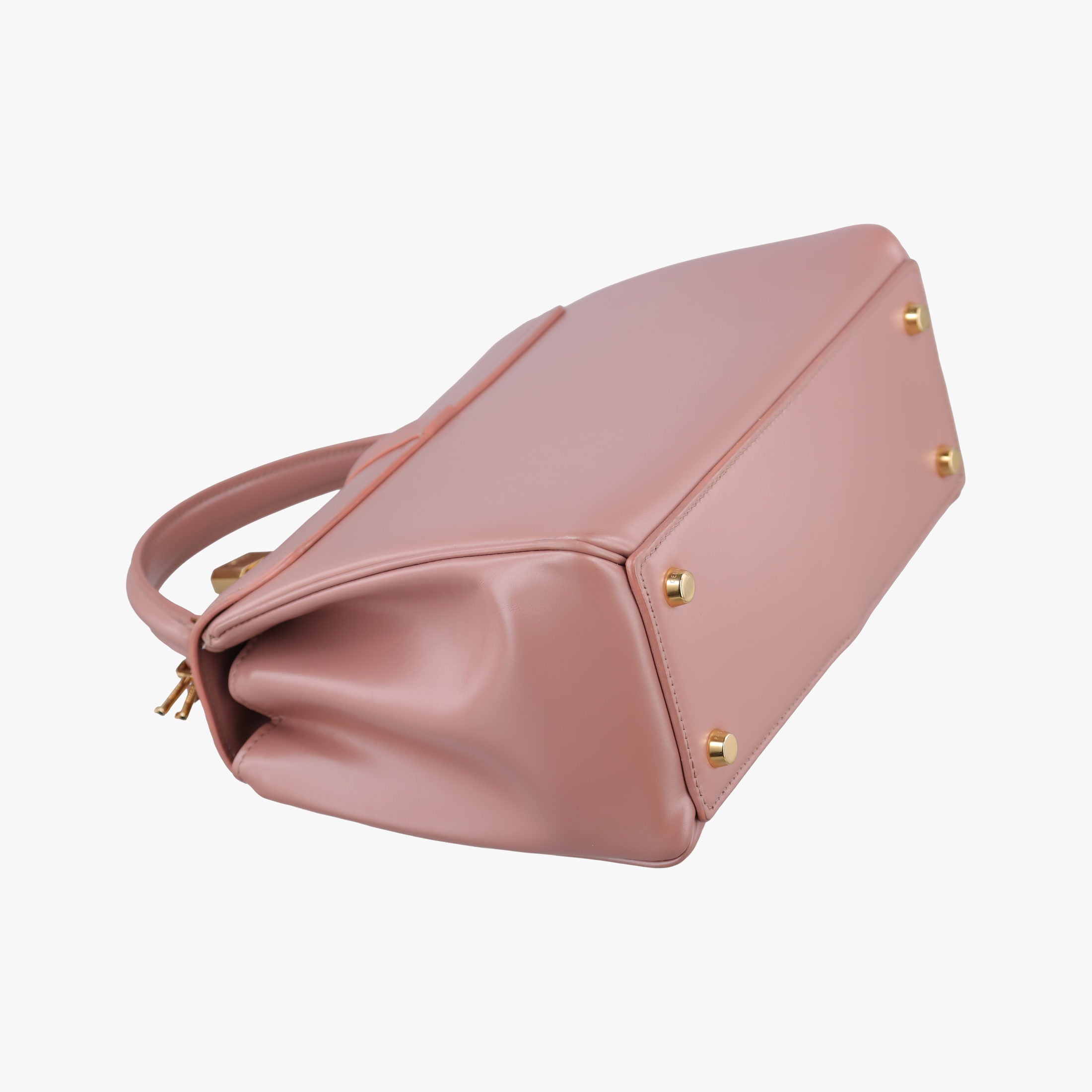 Pre-owned Celine 16 Bag Nude Calfskin 188003 shoulderbag | stylenewstar