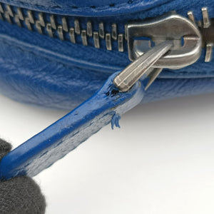 Vintage Bottega Veneta Intrecciato Blue lambskin  shoulderbag | stylenewstar