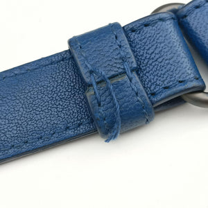Vintage Bottega Veneta Intrecciato Blue lambskin  shoulderbag | stylenewstar
