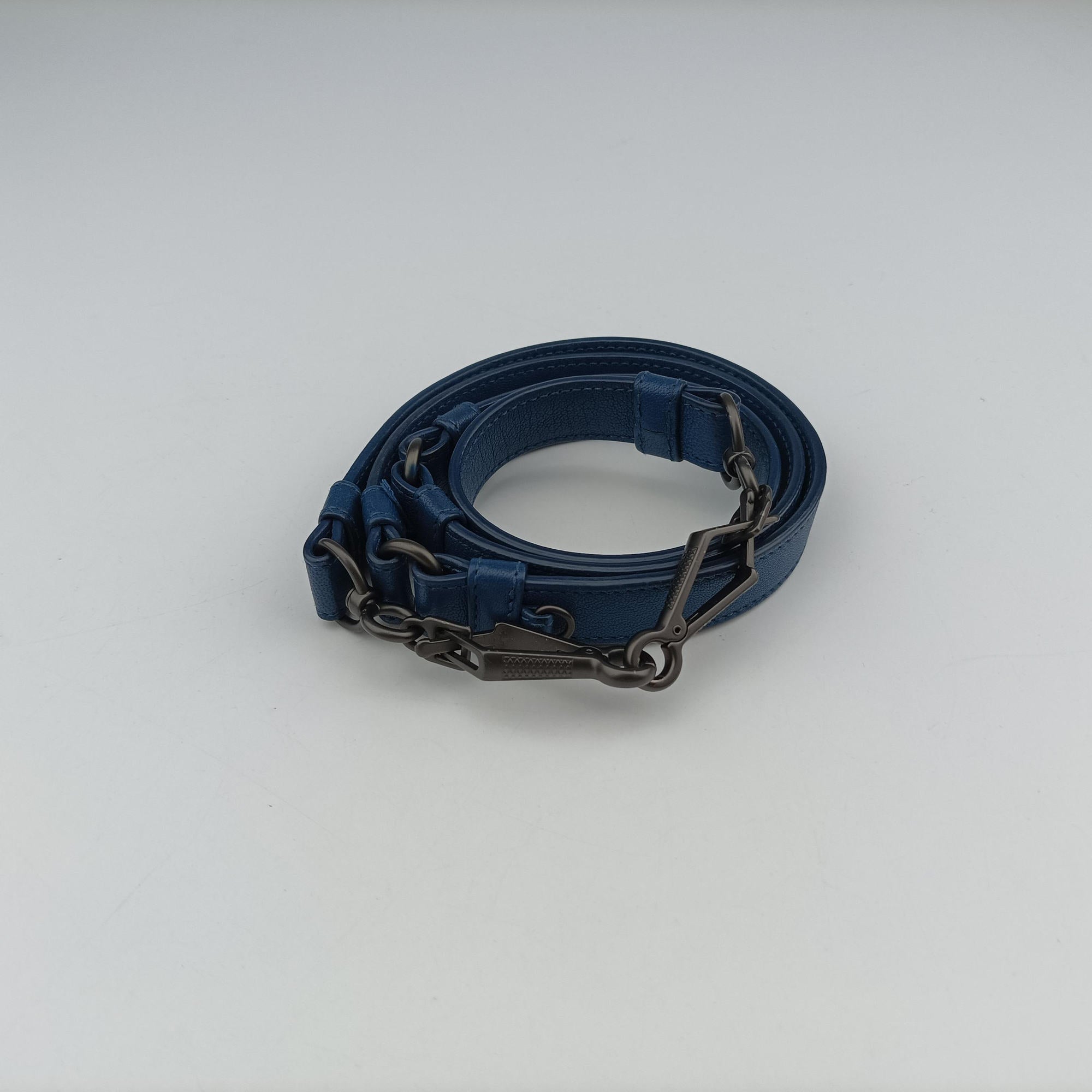 Vintage Bottega Veneta Intrecciato Blue lambskin  shoulderbag | stylenewstar