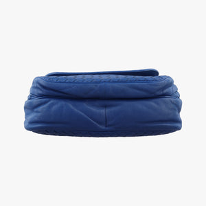 Vintage Bottega Veneta Intrecciato Blue lambskin  shoulderbag | stylenewstar