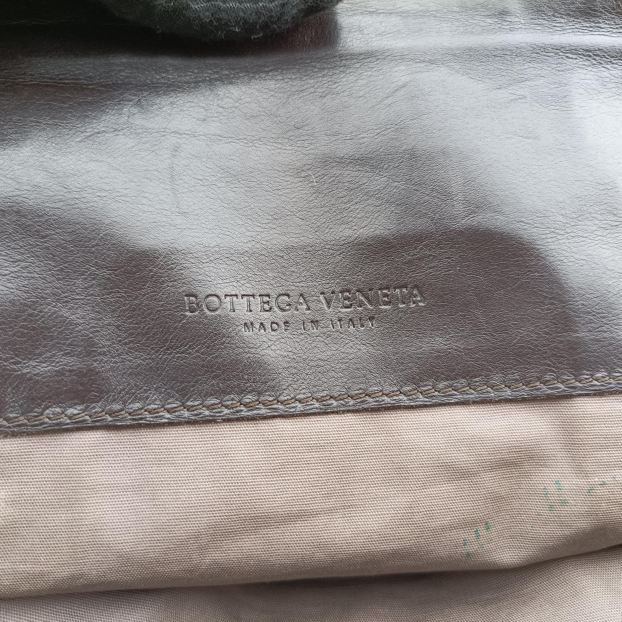 Vintage Bottega Veneta Intrecciato Brown lambskin  handbag | stylenewstar