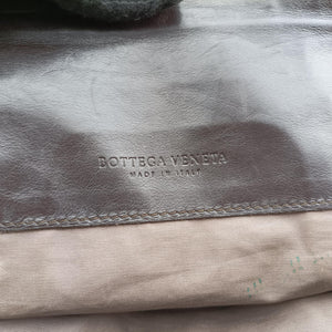 Vintage Bottega Veneta Intrecciato Brown lambskin  handbag | stylenewstar