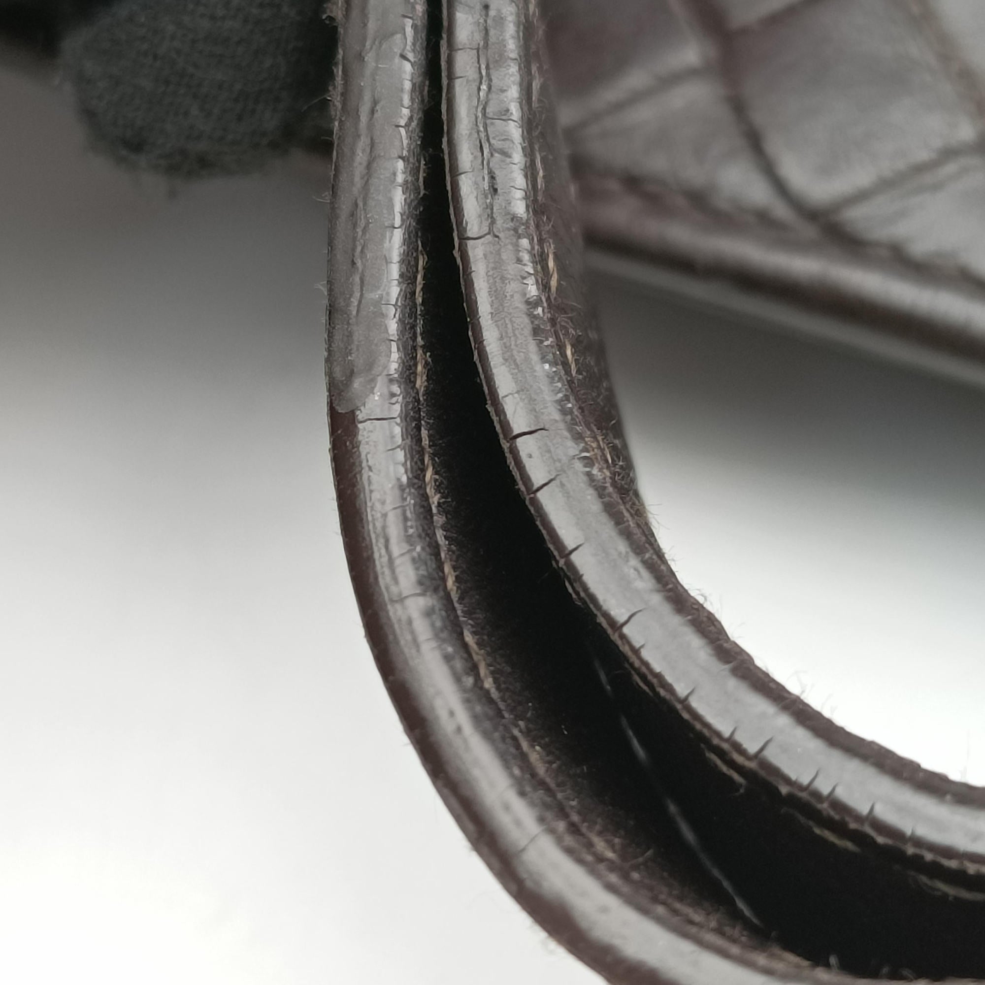 Vintage Bottega Veneta Intrecciato Brown lambskin  handbag | stylenewstar