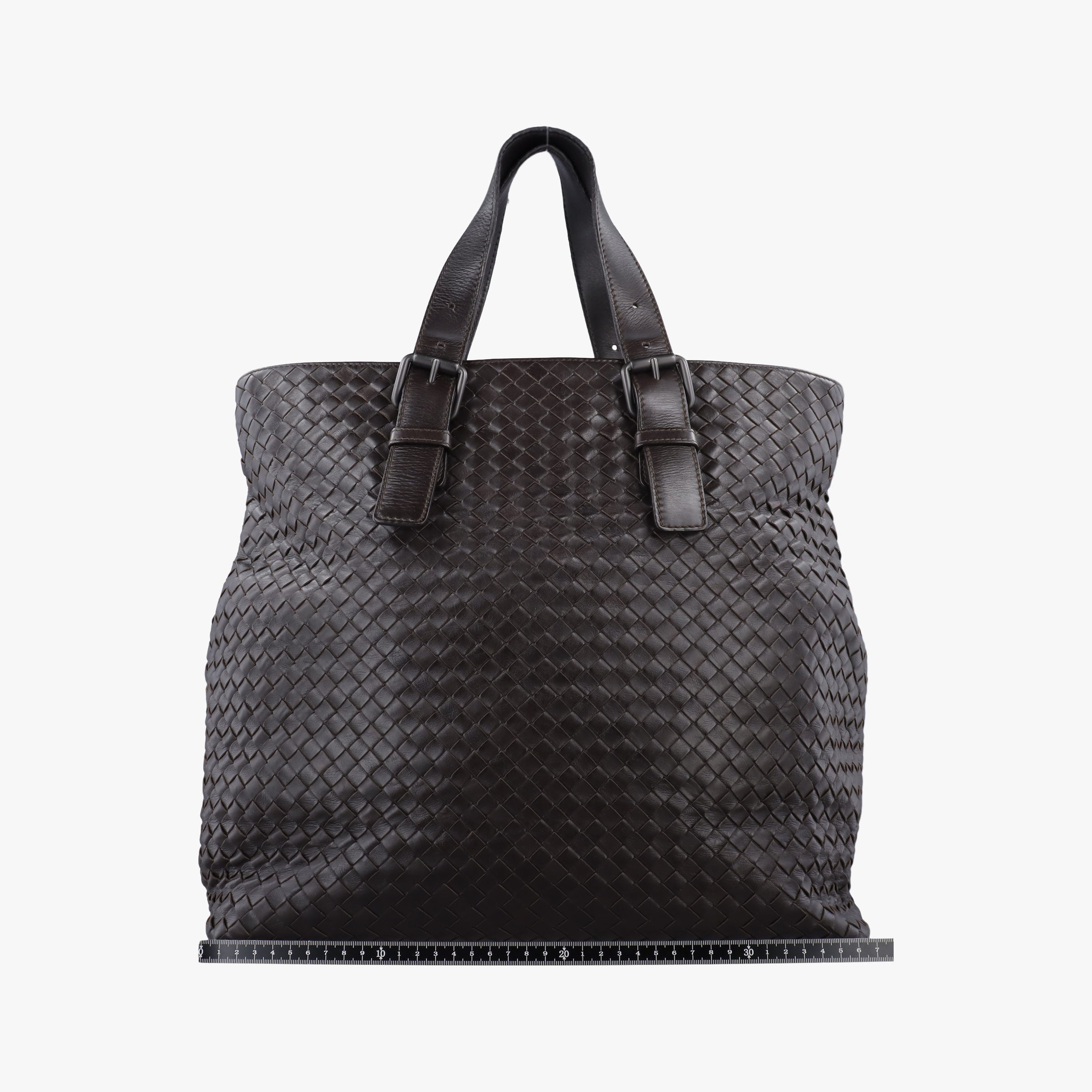 Vintage Bottega Veneta Intrecciato Brown lambskin  handbag | stylenewstar