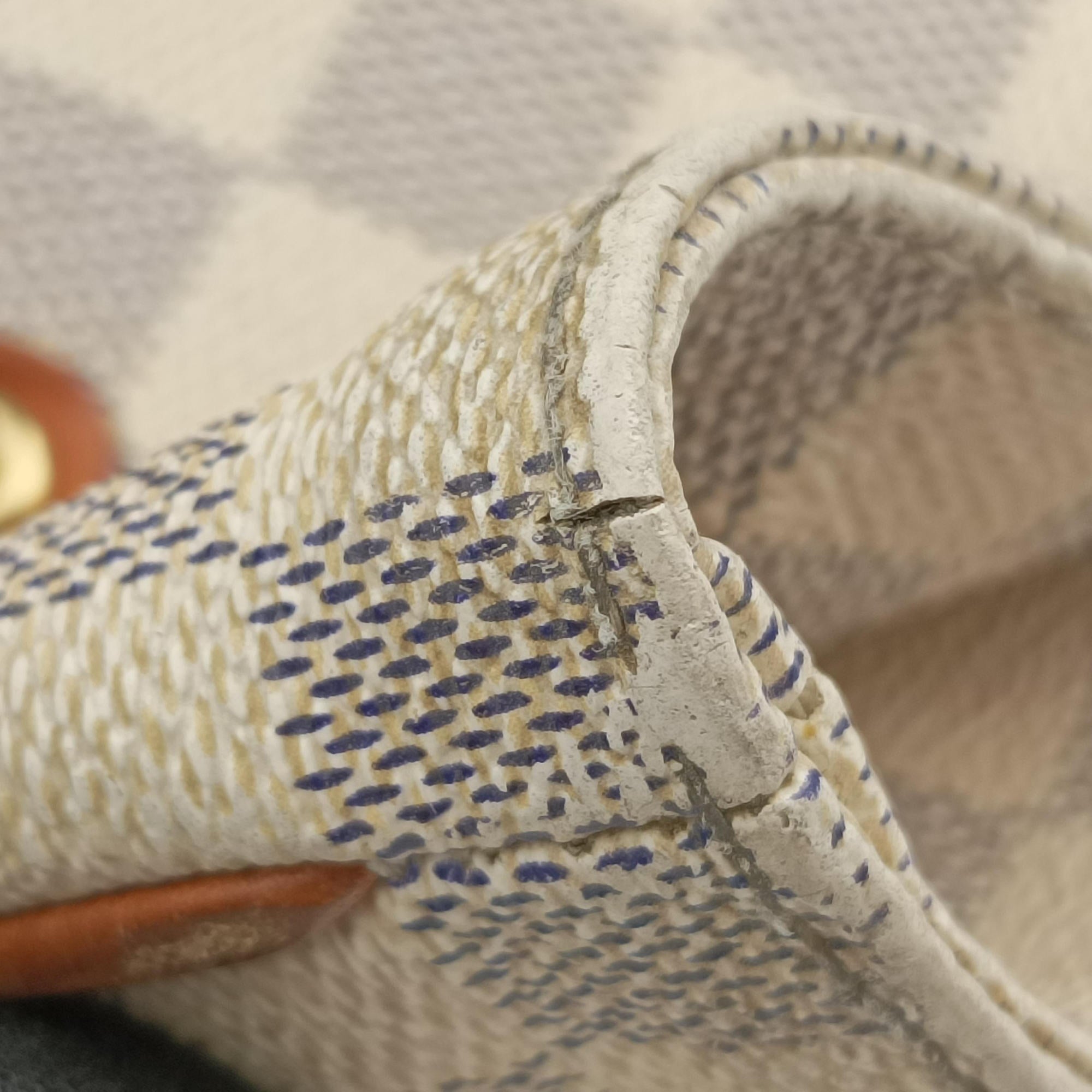 Vintage Louis Vuitton Plein Soleil Cabas PM AZUR Damier Canvas N41179 handbag | stylenewstar