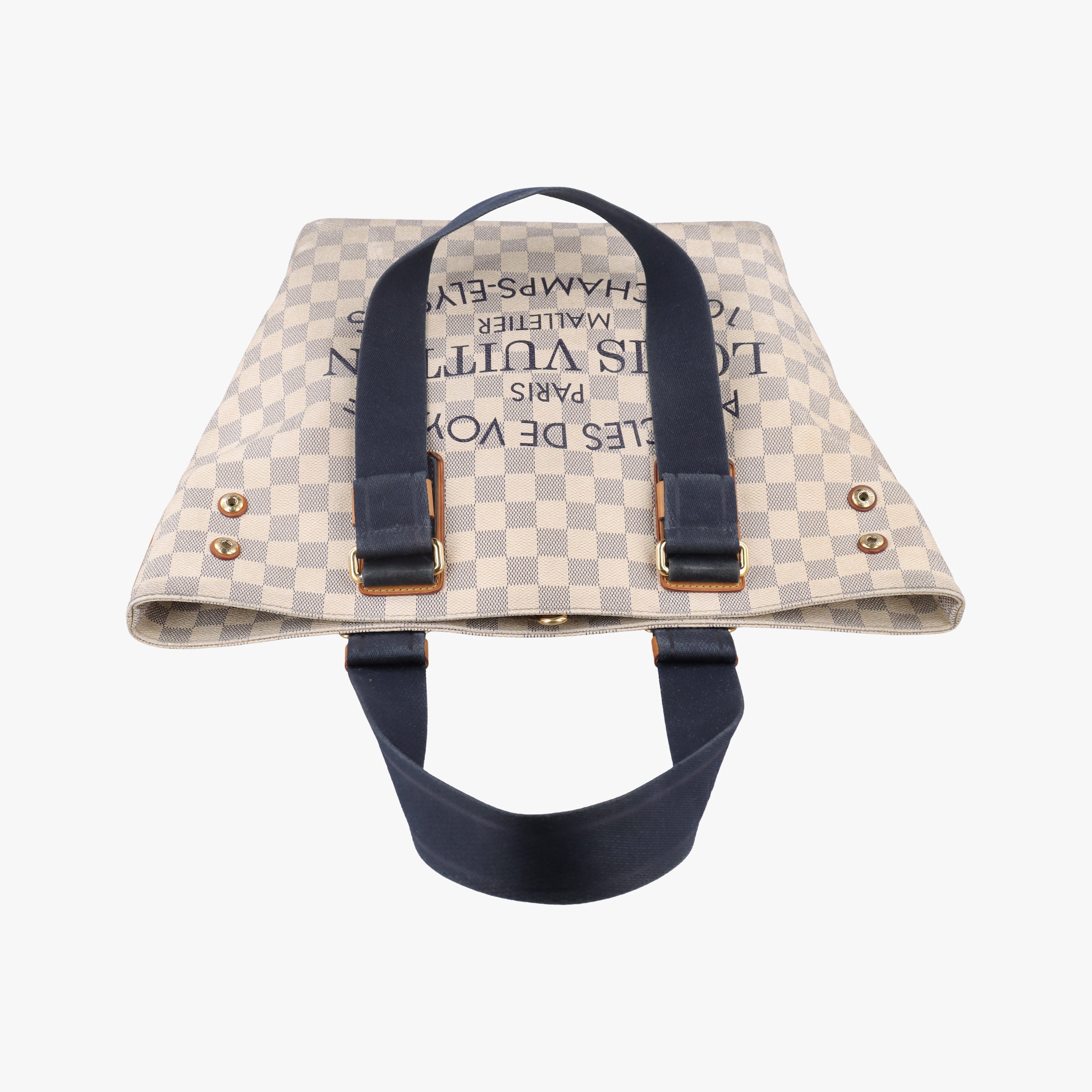 Vintage Louis Vuitton Plein Soleil Cabas PM AZUR Damier Canvas N41179 handbag | stylenewstar