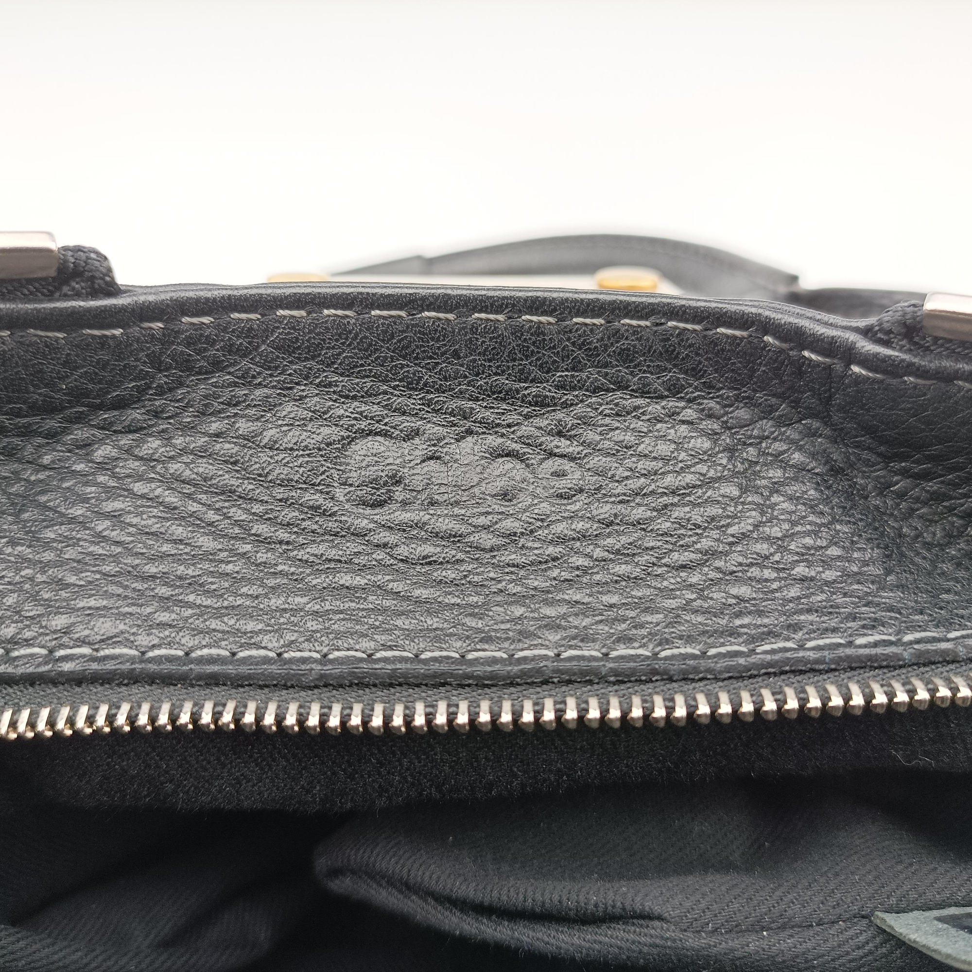 Vintage Chloe Paddington Black Leather  handbag | stylenewstar
