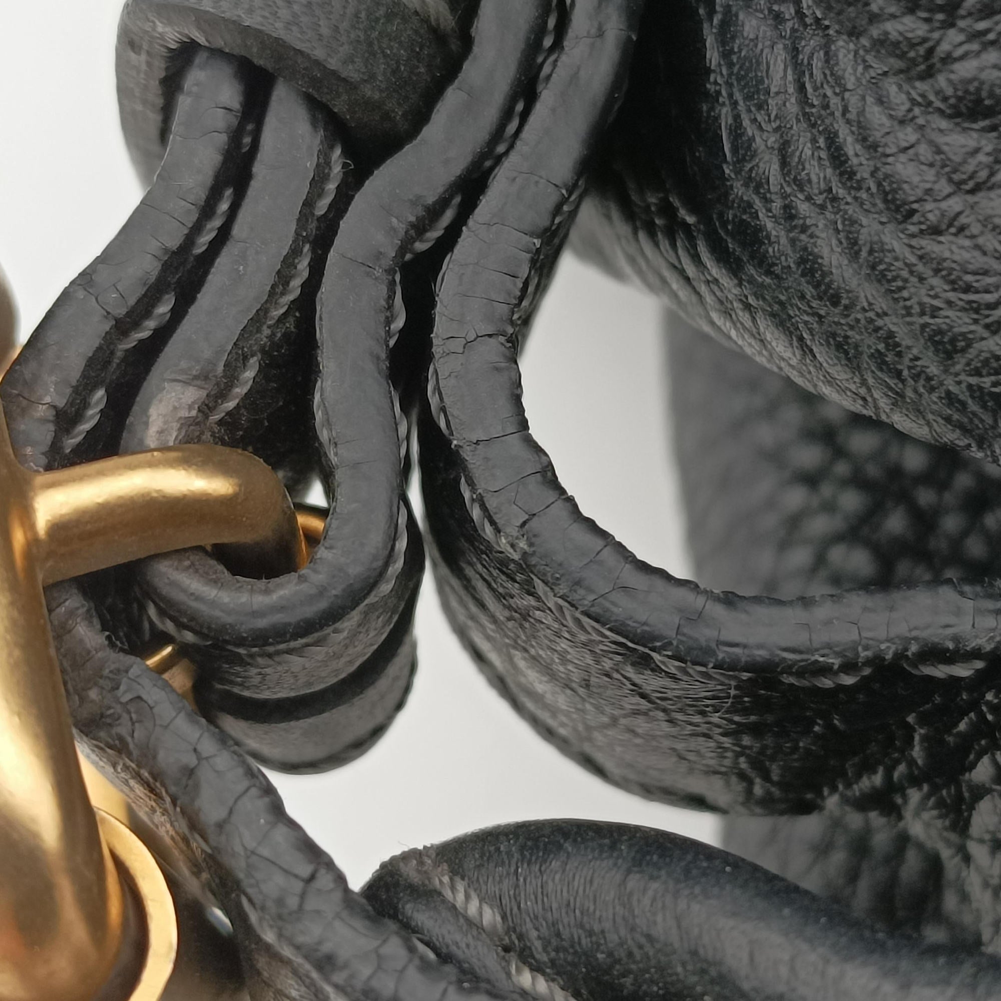 Vintage Chloe Paddington Black Leather  handbag | stylenewstar