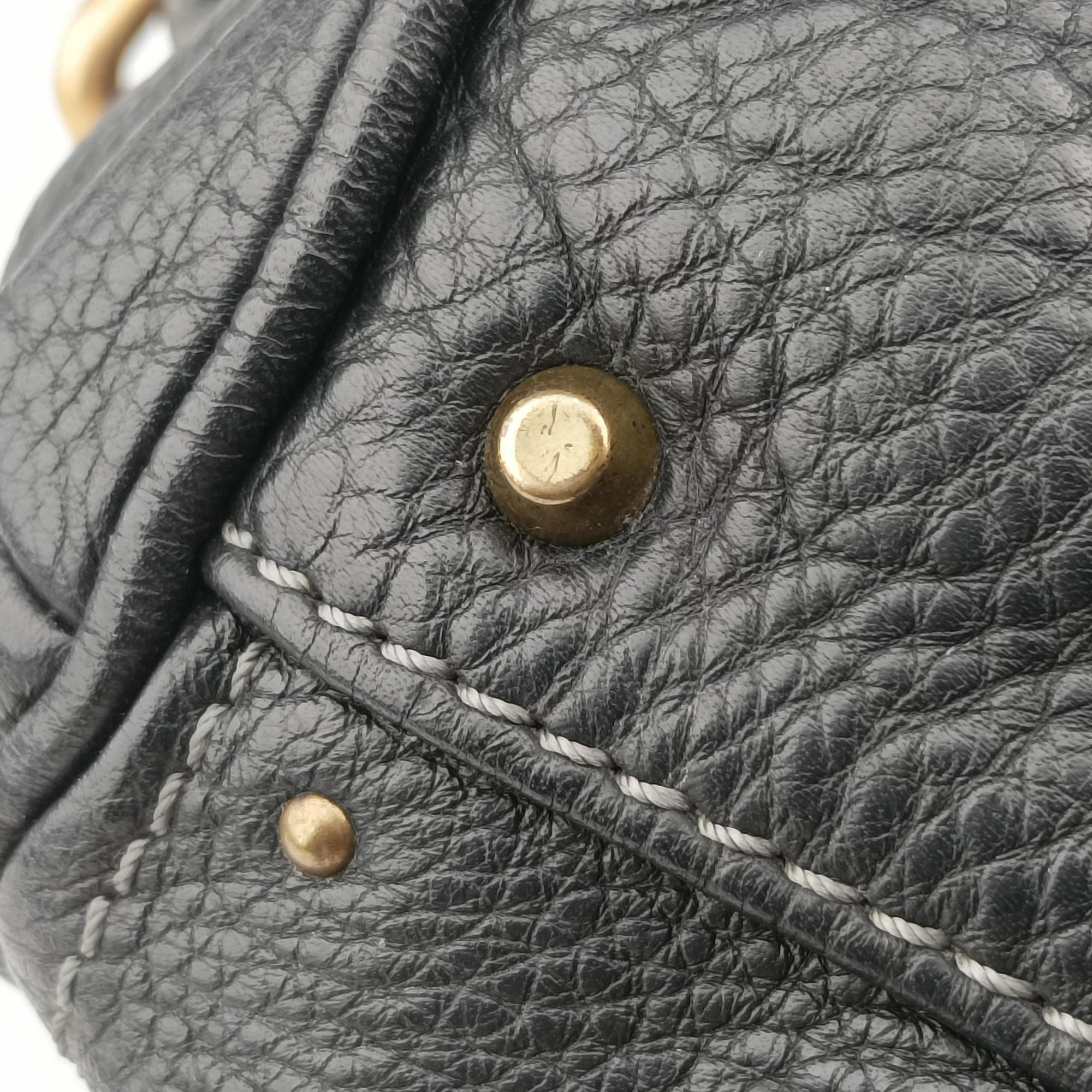 Vintage Chloe Paddington Black Leather  handbag | stylenewstar